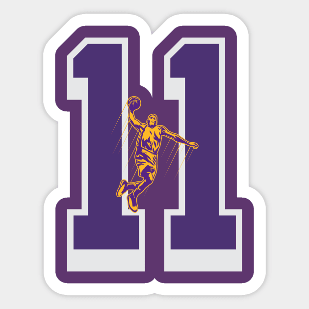 Lakers number 11 clearance